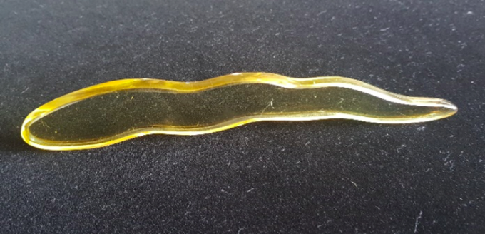 Gold glass Torah Pointer